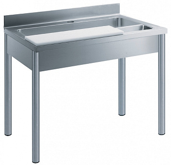 VEGETAB.PROCESSING/WASHING TABLE 1200 MM (133632)