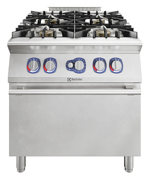 Modular Cooking Range Line 900XP 4-Eco Burner Gas Range 10 kW on Gas Oven (Code 391642)