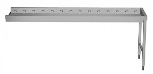 Electrolux Professional HSSRCEP22 Handling System for Dishwasher Short roller conveyors with end plate (Code 863021)