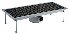 Electrolux Professional FDD40100 FLR.DRAIN+GRATE+C.SIPH-HOR.OUT.400X950 (Code 328067)