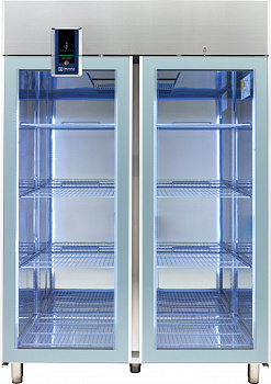 ecostore Premium 2 Glass Door Digital Refrigerator, 1430lt (+2/+10)  - R290 - UK Plug (Code 727967)