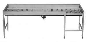 Electrolux Professional HSMSF5RL Handling System for Rack Type Manual Sorting Table, 5 Baskets - Right to Left, 2640mm - Front Loading (Code 865296)