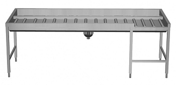 Handling System for Rack Type Manual Sorting Table, 5 Baskets - Right to Left, 2640mm - Front Loading (Code 865296)