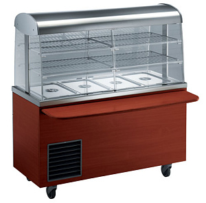Electrolux Professional FSV15FDC4C KÜH.VITR.OFF.WANNE 4GN,KÜ.SCHR.KIR. 1500 (Code 320146)