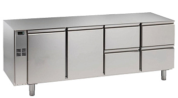 Electrolux Professional HB2P4CRN KÜ.TI.2TÜ.+4X1/2SCH. -2° O. DECKP.FERNK. (Code 728566)