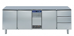 Electrolux Professional RCDR4M33T REF.COUNTER 590L,3DOOR 3x1/3 DRAW-NO TOP (Code 727083)