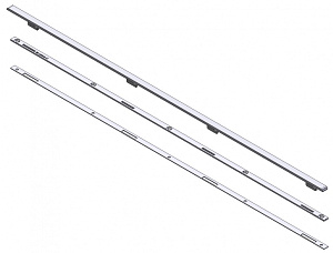 Electrolux Professional ER80STLFL ENDRAIL KIT, THERMALINE 80 (L) FLUSH (Code 913109)