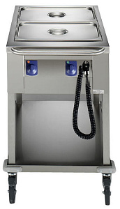 Electrolux Professional MDBM21 BAIN-MARIE TROLLEY OPEN TYPE-1 WELL-2 GN (Code 342102)