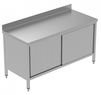 WORKTOP CUPBOARD WITH UPSTAND 1600MM (134037)