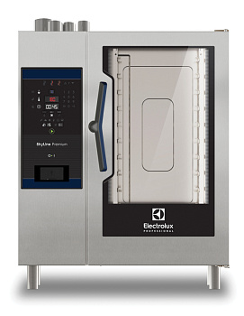 Electrolux Professional ECOG101B2G0 SkyLine Premium SKYLINE PREMIUM OFEN 10 GN 1/1 - GAS (Code 217882)