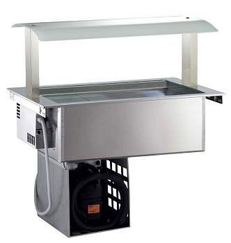 Electrolux Professional DI3RWVO EINBAU-UMLUFTKÜHLWANNE.+ AUFSATZ 3 GN (Code 340265)