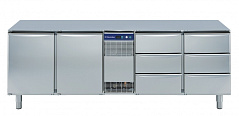 Electrolux Professional RCDR4M26T REF.COUNTER 590L,2DOOR 6x1/3 DRAW-NO TOP (Code 727085)
