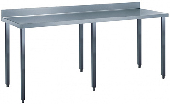 Electrolux Professional TG2410P ARBEITSTISCHMIT AUFKANTUNG 2400 MM (Code 132083)