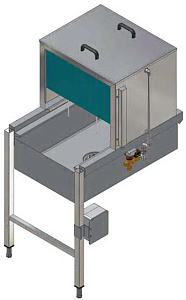 Electrolux Professional HSPWTLR VORSPÜLZONE F.TRANSPORTBANDL>R,600MM (Code 865120)