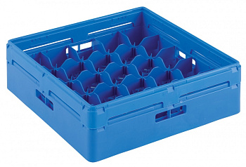 BASKET F.25 TILTED GLASSES (H120MM)-BLUE (Code 867021)