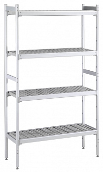 Electrolux Professional ALS1696 ALUM.LINEAR SHELV.-POLY.TIERS-373X1696MM (Code 137020)