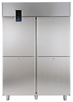 Electrolux Professional ESP144FFC ecostore Premium 4-Halbtür-Gefrierschrank 1430lt, -22-15°C (R290), digital, AISI 304, Klasse C (Code 725498)