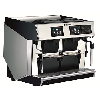 PONY ESPRESSO COFFEE POD MACHINE-2GROUPS 4PODS/CUPS-10.1LT BOILER-2DOSING PROG.-PROG.WATER-STEAMAIR (CODE 602539)