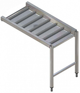 Electrolux Professional HSRC11LR ZULAUFROLLENTISCH,LANGE ROLLEN,1100MM (Code 865007)