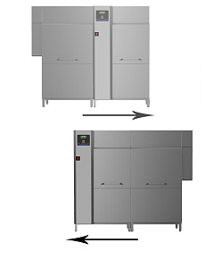 Electrolux Professional CC0FVP green&clean dual rinse rack type dishwasher, 250racks/hour, electric, 50Hz (Code CC0FVP)