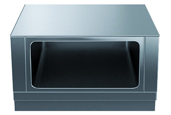 Modular Cooking Range Line thermaline 90 - 1000 mm Open base, 1 Side (H3) - H=450-Marine (Code 589801)