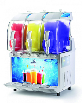 Frozen Frozen granita dispenser with 3 bowls, electronic control and lighted panel with UK plug (Code 562525)