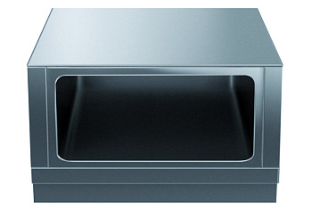 Modular Cooking Range Line thermaline 90 - 900 mm Open base, 1 Side (H3) - H=450-Marine (Code 589800)