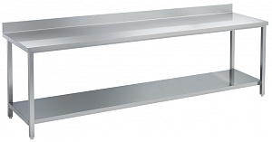 Electrolux Professional STLA18 ARBEITSTISCH 1800 MM, AUFK., BODENBORD (Code 132419)