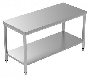 Electrolux Professional LSGTG1600E WORK TABLE 1600 MM WITH LOWER SHELF (Code 134088)