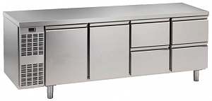 Electrolux Professional HB2P4C 2 DOOR+4x1/2 DRAWER REFRIGER. TABLE -2C (Code 728245)