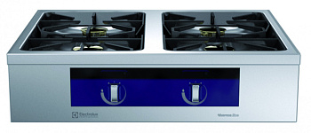 Modular Cooking Range Line thermaline 90 - 4-Burner Gas Top, 2 Sides (Town Gas) (Code 593311)