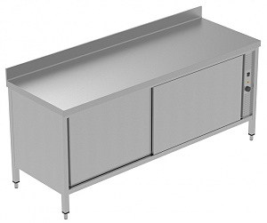 Electrolux Professional GTC2010E WÄRMESCHRANK PLATTE AUFGEKANTET 2000 MM (Code 134054)