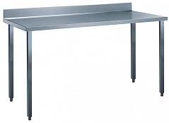 Electrolux Professional WTD1617 WORK TABLE+UPSTAND-DISASSEMBLED 1600MM (Code 132636)