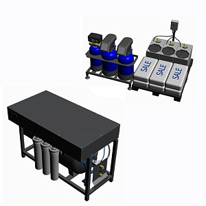 Electrolux Professional KITSWOSRT2 Kit water softener and reverse osmosis for Rack Type Dishwasher (Code 865494)