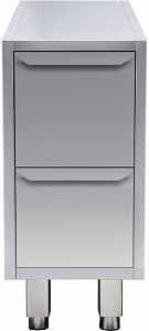 Electrolux Professional TE2C4 AMBIENT UNIT WITH 2 DRAWERS 400MM (121822)