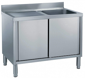 Electrolux Professional ML1S1217L SPÜLENSCHR.1 BECKEN 500X500,ABL.LI. 1200 (Code 133038)