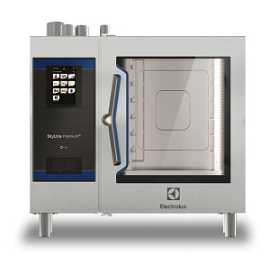 Electrolux Professional ECOG61T2G1 Skyline Premium-S SKYLINE PREMIUM-S OFEN 6 GN 1/1 - GAS - BOILER CRNIMO 1.4401 (Code 217790)