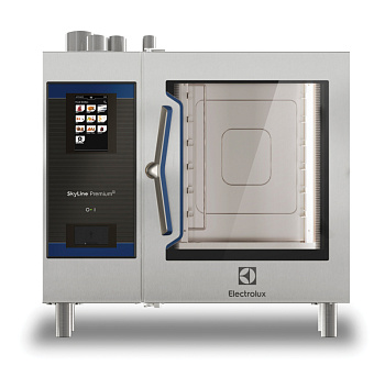 Electrolux Professional ECOG61T2G1 Skyline Premium-S SKYLINE PREMIUM-S OFEN 6 GN 1/1 - GAS - BOILER CRNIMO 1.4401 (Code 217790)