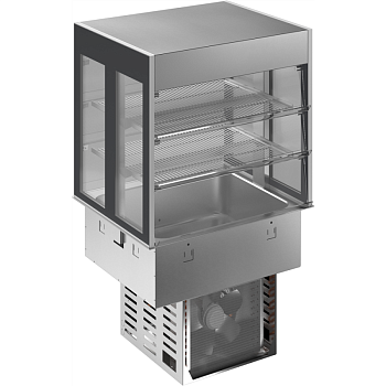 DROP-IN REFRIGERATED WELL WITH REFRIGERATED DISPLAY, COMPACT 2GN (CODE 341076)