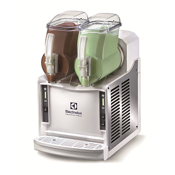 2X2 LT BOWL - FROZEN CREAM DISPENSER - 2 NON INSULATED BOWLS - WHITE (CODE 560022)