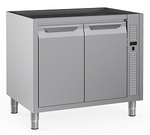 Electrolux Professional RHC10002HD Standard Preparation 1000 mm Ventilated Hot Cupboard with Shelf & Hinged Doors - no top (Code 133188)