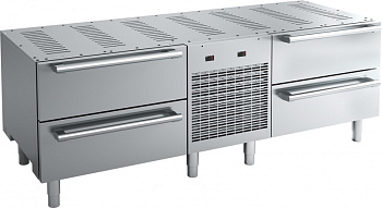 REF/FREEZER BASE WITH 4 DRAWERS 84' (Code 727191)