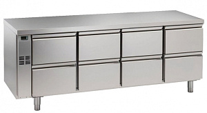 Electrolux Professional HB8CR KÜHLTISCH 8 SCHUBL. 1/2, -2+10°, CNS, ZK (Code 728300)