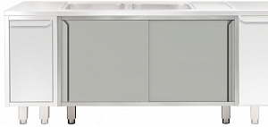 Electrolux Professional TEL2S14 CUPBOARD BASE FOR SINK TOP 1400MM (121828)