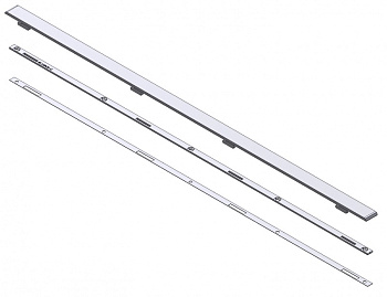 Electrolux Professional ENDRMOD80L ENDSCHIENE KIT THERMALINE 80 (L)12.5MM (Code 913200)