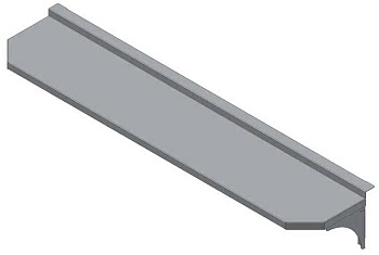 Electrolux Professional HSATS6 TABLETTRUTSCHE-6 KÖ.STAPELTI.,3150MM (Code 865105)