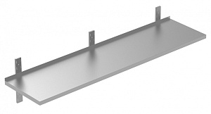 Electrolux Professional GGWSS164 SOLID WALL SHELF WITH BRACKETS 1600 MM (Code 134151)