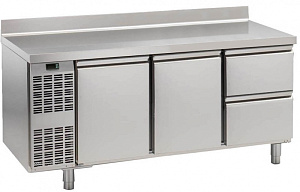 Electrolux Professional HB2P2CU 2-TÜ.KÜHLTI., 2X1/2 SCHUBL.+AUFKANT. -2° (Code 728532)