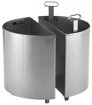 2-SECTION NOODLE BASKET FOR 150 LT PANS (Code 206123)