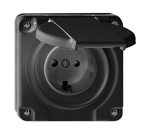 Electrolux Professional SCHU162305 EINGEB. SCHUKO-STECKDOSE, 16A/230V/IP55 (Code 912473)